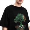 Novelty Proud Of My Irish Roots T-Shirts Men Women's  Ireland Flag Tees Shirt Birthday Present Clothes