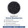 True Elements Dried Blueberries 125g – Naturally Sun-Dried, No Refined Sugar