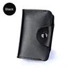 Genuine Leather Unisex Business Card Holder Wallet Bank Credit Card Case Id Holder Bag Men Women Cardholder Minimalist Wallet
