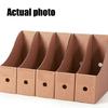 8 Pcs Multifunctional Desk Organizer File Storage Box Cardboard Box Document Organizer Box File Holders Office Supplies