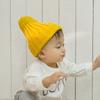 Pointy Hats Crochet Baby Hat Solid Color Girls Boys Cap New Children's Knitted Hat  Kids Beanie