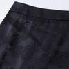 New Chinese Style A-Line Slit Midi Skirt