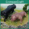 Modello Animale in PVC American Bully Pitbull per Apprendimento Infantile e Decorazione Domestica