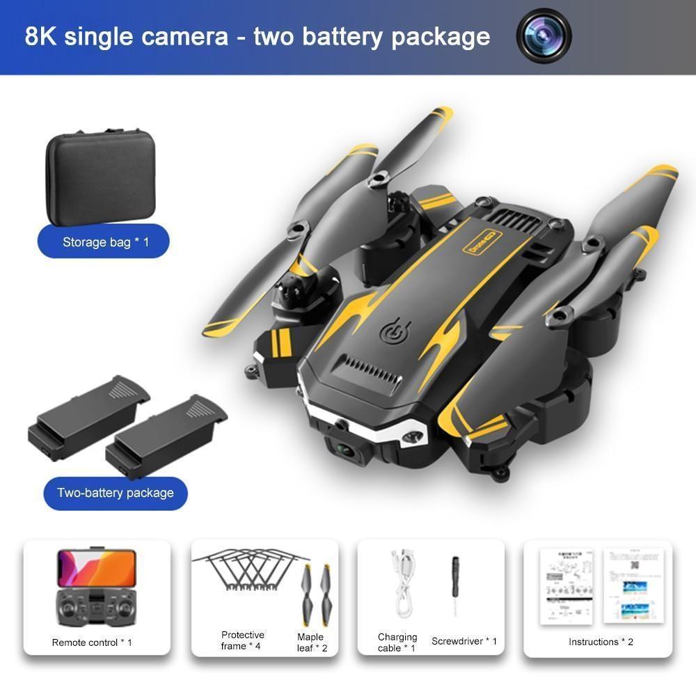 New Drone Dual 8K HD Camera Professional Wifi 5G GPS Four Way Obstacle Avoidance Optical Flow Positioning Hovering Aerial Photograph Drone