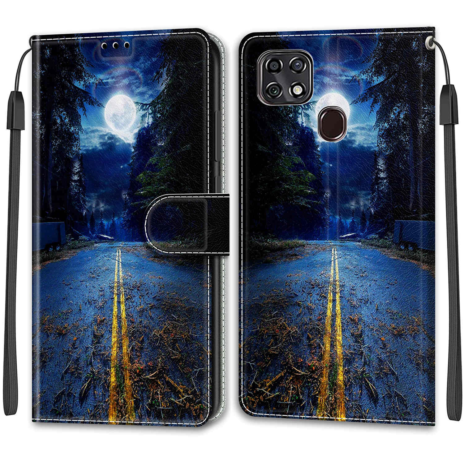 

Роскошный окрашенный кожаный чехол-кошелек в стиле книги, защитный чехол для ZTE Blade 20 Smart ZTE Blade 20 smart