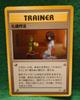 Pokemon Card Old Back Etiquette TRAINER Marked
