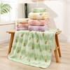 Floral Adult Bath Towel, Spring Ranunculus Bathroom Towel , Coral Absorbent Soft Full , Home Fingertip Towel