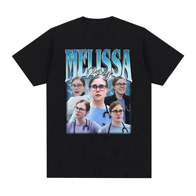 Melissa King Vintage Funny Doctor Meme T Shirt Unisex's Women Summer High Street Gothic T-shirt 100% Cotton Oversized Cozy T-shirts