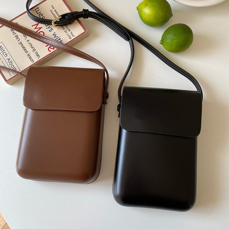 Pu Square Crossbody Bag For Women With Stitching Detail Daily Use