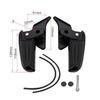 Compatible Rear Foot Pedal Assembly for Piaggio Vespa Models: LX, LXV, S, and PCX.