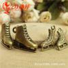 A4310 Cherry Blossom Alloy Pendant, 1.7g, Two Color Options, Retro European and American Style, 100 Pack.