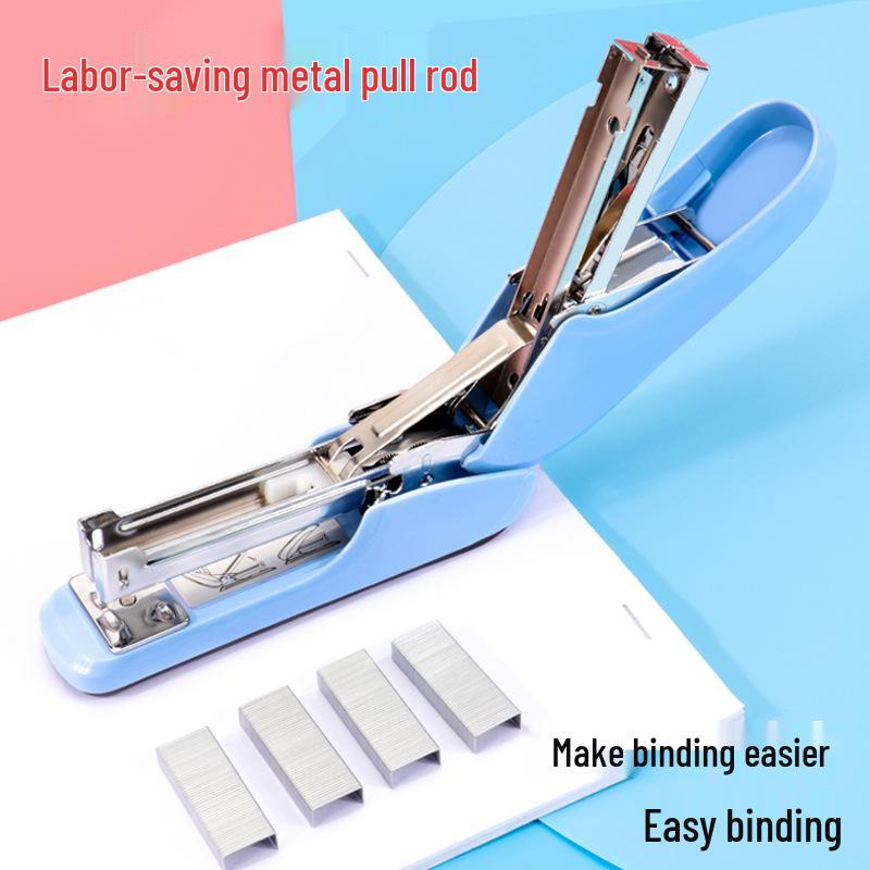 Compact Durable Stapler: Portable, Stylish, Effort-Saving Stationery for Students and Office Supplies