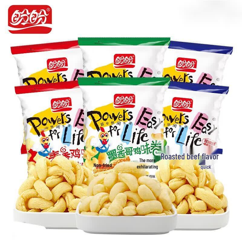 Panpan Puffed Wheat Blocks Snack Combo