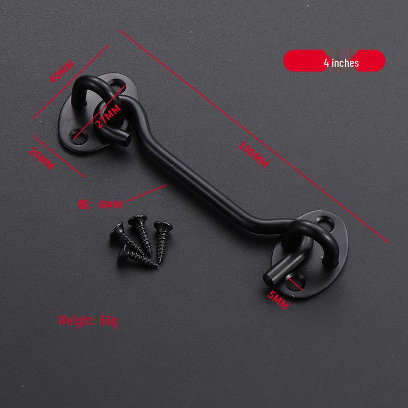 Wooden Window Windproof Stainless Steel Hook for Sliding Doors