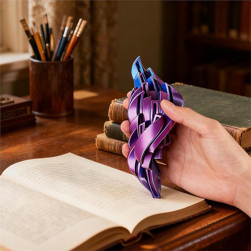 Slime Ball Fidget Toy 3D Printed Twistsphere Fidget Toy Gear Liquid Flow Ball With Rotating Design Anxiety Relief Toys For Offic