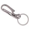 1Pc Titanium Alloy Carabiner Multi-Function Keychain Outdoorwaist Hanging Chain Ring Buckle Beer Bottle Opener Edc Tool