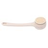 4 In 1 Electric Body Brush 2 Speeds Rechargeable Automatic Dual Handle Back Scrubber for Exfoliating Shower Beige