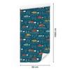 Colorful cars and trees wallpaper for living room and bedroom 50x1000