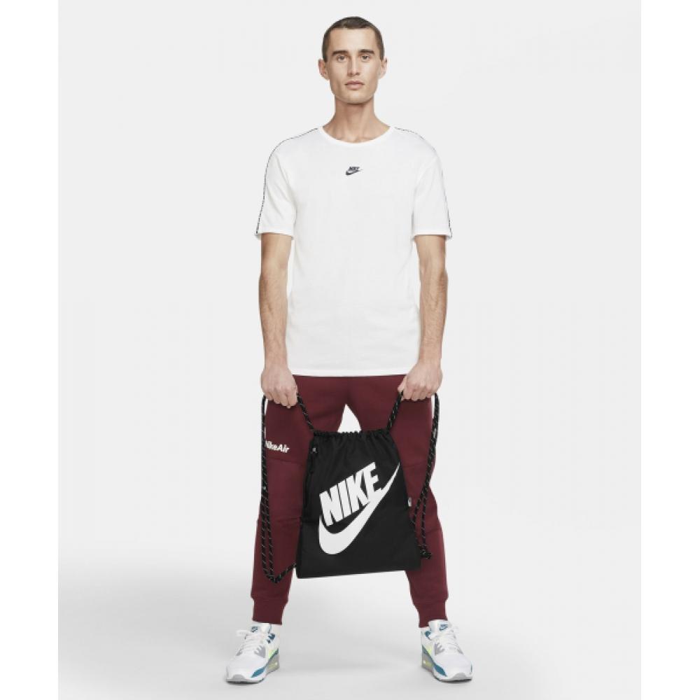 Nike Heritage Drawstring Bag  13l    Black  White Dc4245 010
