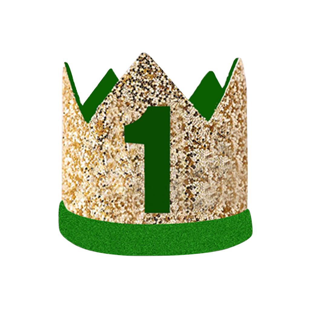 Geburtstagshut, erster Geburtstagspartyhut, Geburtstagskronen-Stirnbänder für Babyjungen 1. Geburtstagsparty-Zubehör