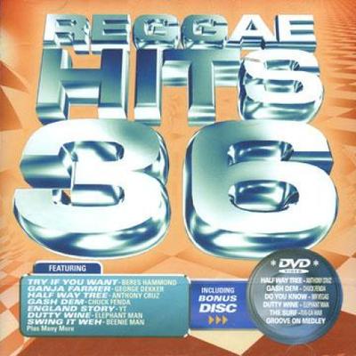 CD VÁRIOS - Hits de Reggae Volume 36 (1 CD + 1 DVD JSCD2086 Jet Star 2006 Reggae, Ska & Dub do Reino Unido