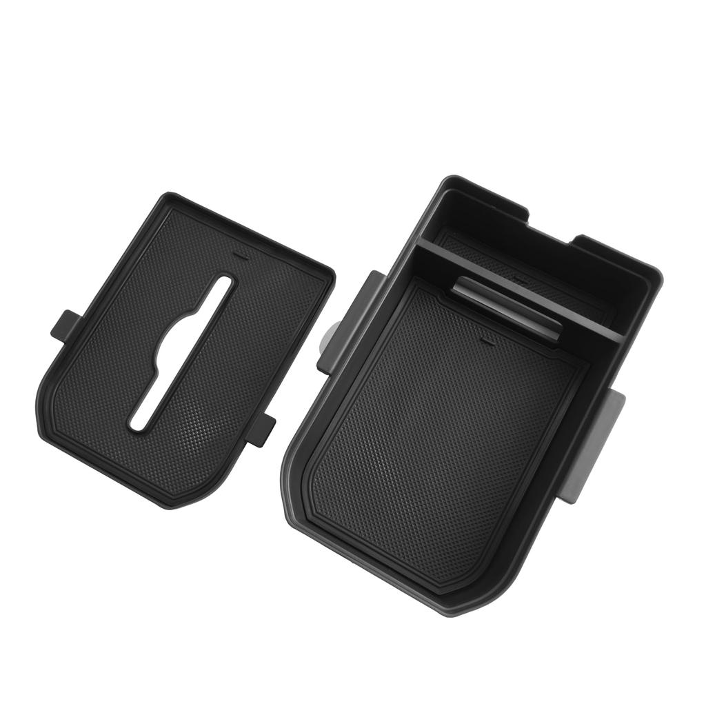 SHAOHAO Toyota Land Cruiser 250 Dual Storage Armrest Console Console Box with Tissue Storage and Console Land Cruiser 250 Series Storage Box with