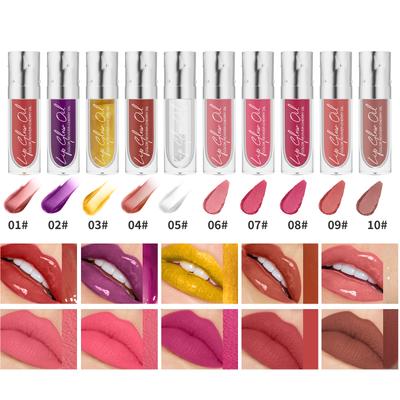 Two-in-one Lip Glaze Hydrating and Moisturizing Preventing Dryness and Reducing Lip Lines Multifunctional Moisturizing Lip Glaze