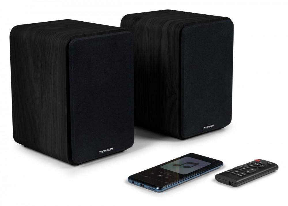 Thomson WS600DUO Set of Active STEREO HiFi Speakers with Bluetooth 5.0, Thomson