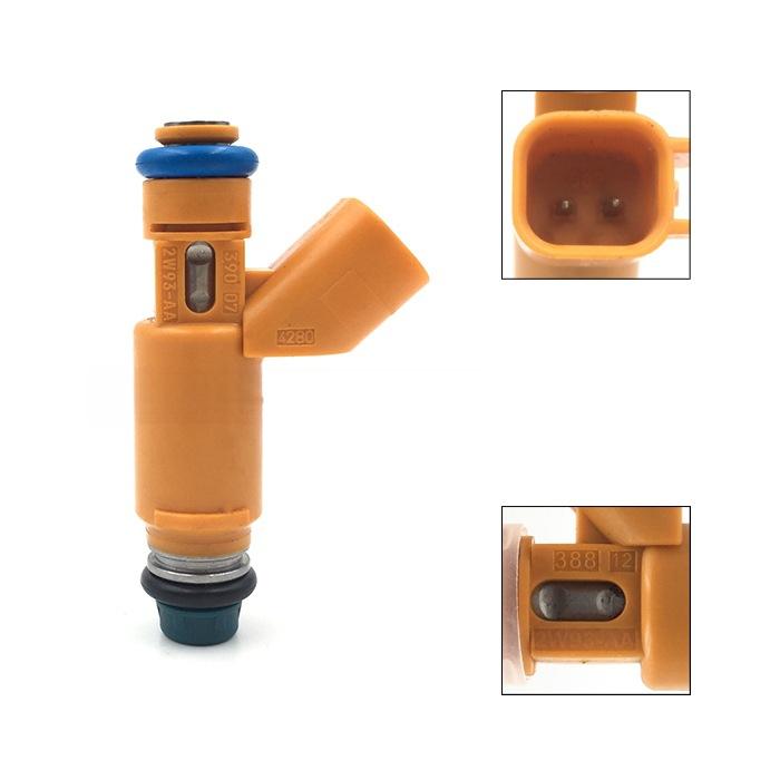 2pcs Fuel Injector AJ82353 4526563 195500-4280 2W93-AA 452656 for 05-09 Land Rover LR3 4.4L V8 Range Rover Sport