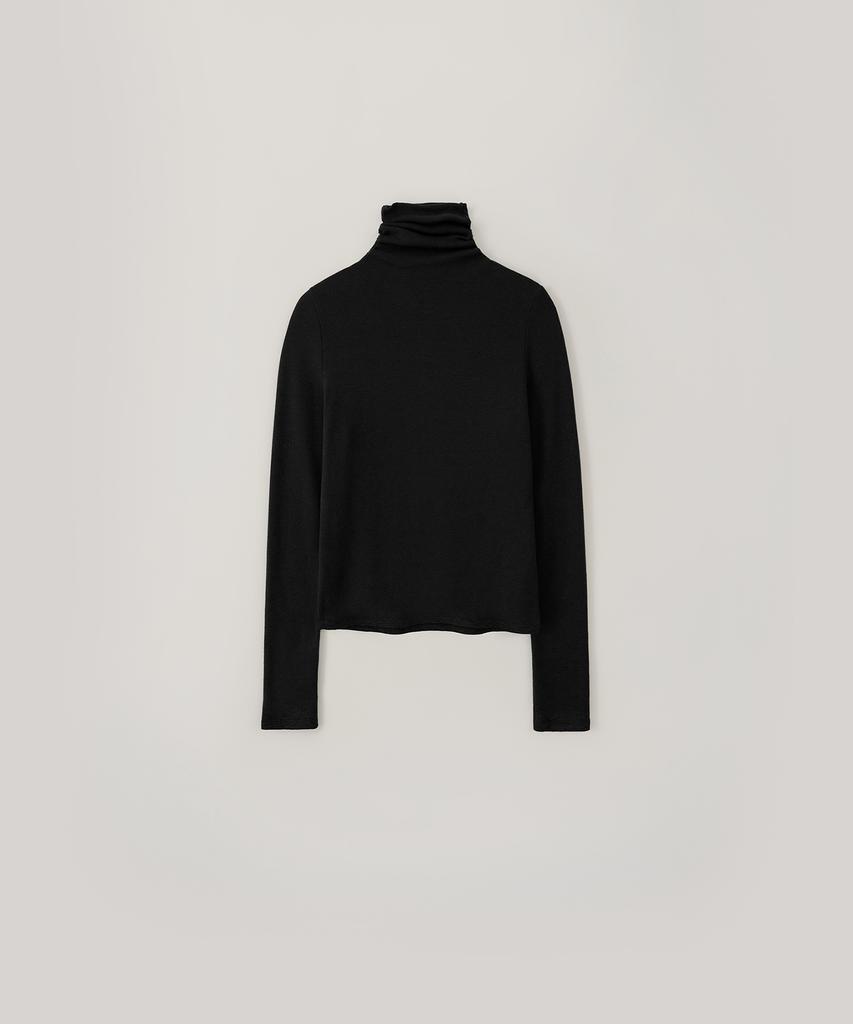 Beullaengkeulumumeon Letters Roll Neck_Black