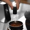 Espresso Distribution Tool Adjustable Range Coffee Stirrer Needle 0.4mm Magnetic Stand Storage Stirrer Needle
