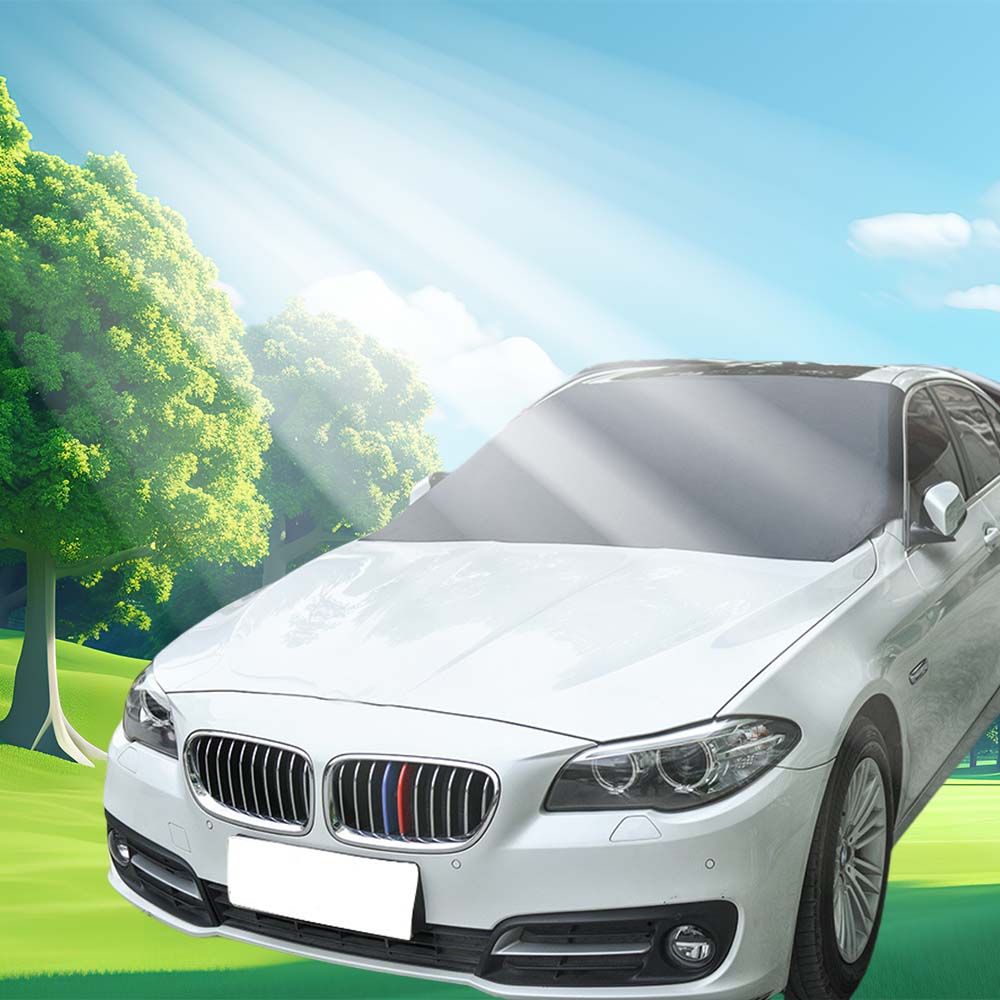 Magnetic Car Front Windshield Cover Car Sunshade Car Windshield Snow Shade Waterproof Car Cover 210 120cm