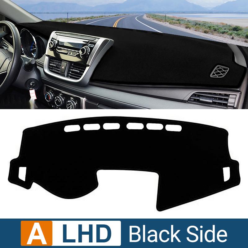 Car Dashboard Cover Avoid Light Sun Shade Case Pad Anti-UV Carpets Non-Slip Mats For Toyota Vios 2014 2015 2016 2017
