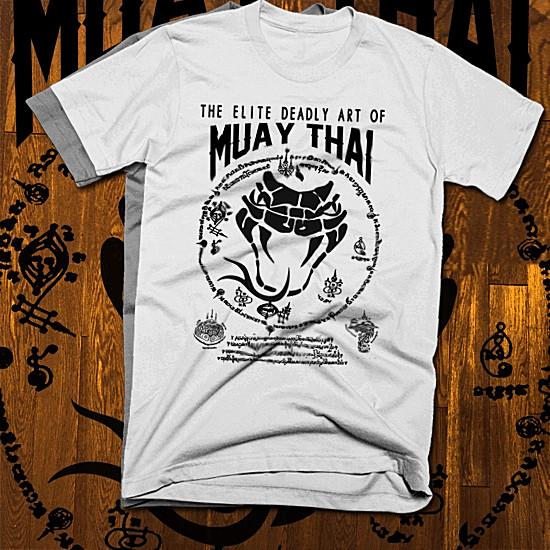 

Футболка Муай Тай Тайский бокс Татуировка змеи Сак Янт Тайский боксер Боевые искусства футболка XL