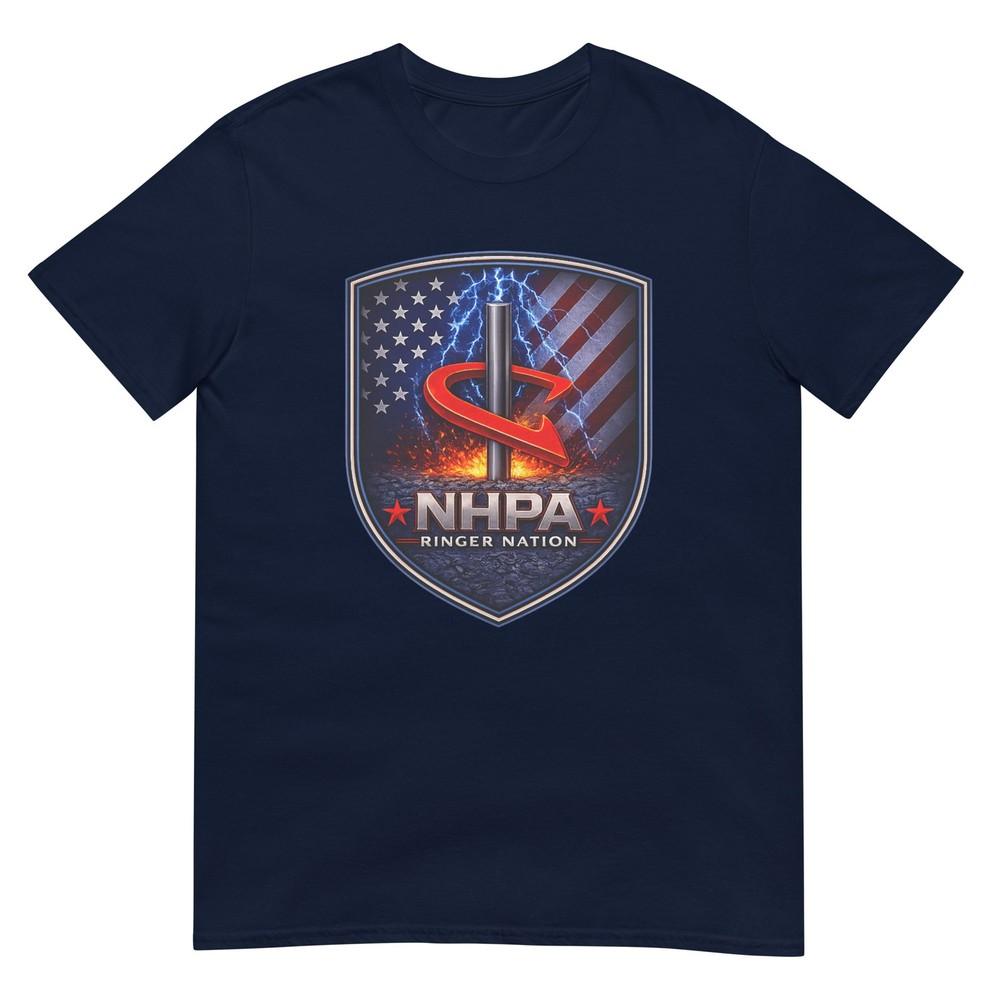 National Horseshoe Pitchers Nhpa Ringer Nation Front TShirt S