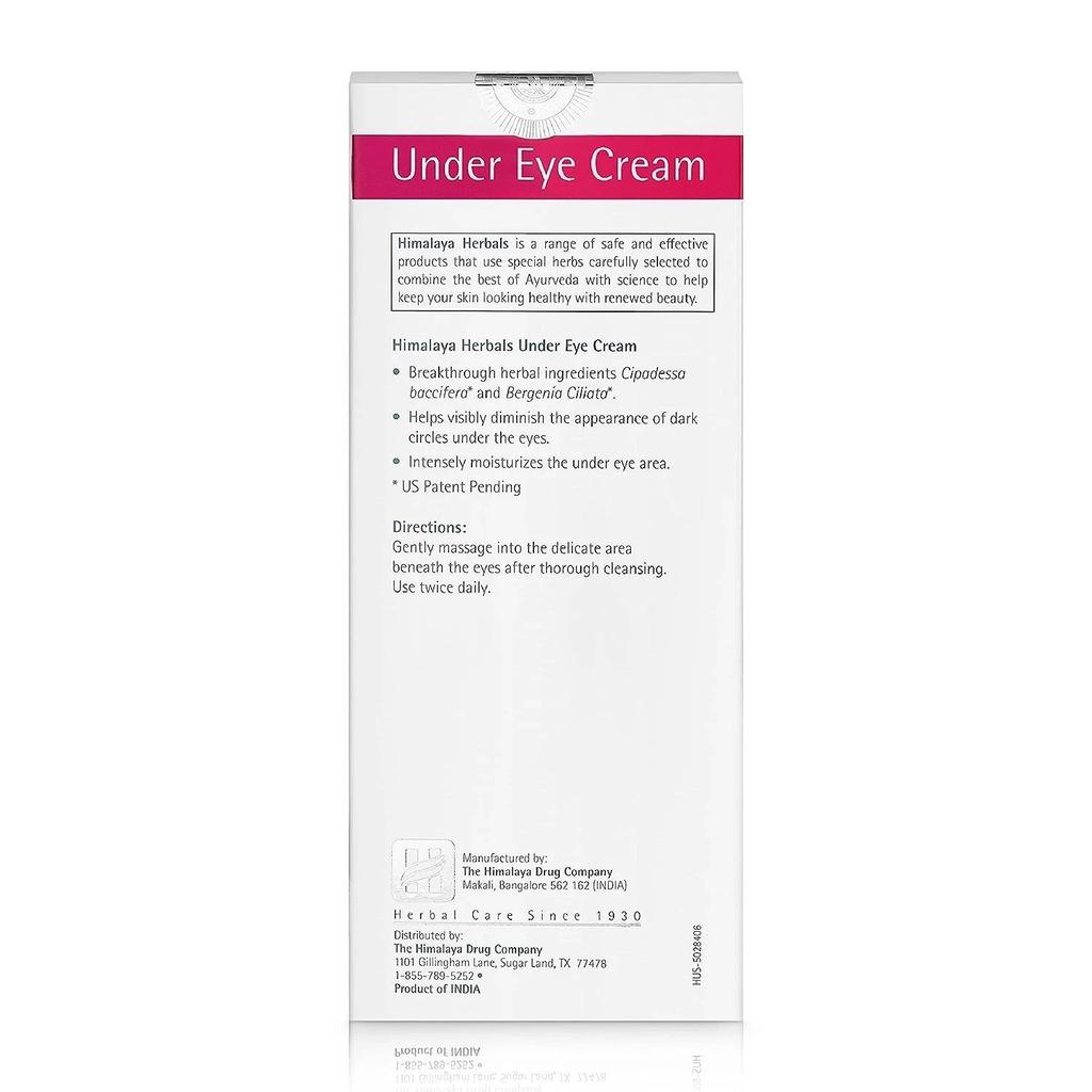 Himalaya Herbals Under Eye Cream, 15ml + Free Shipping