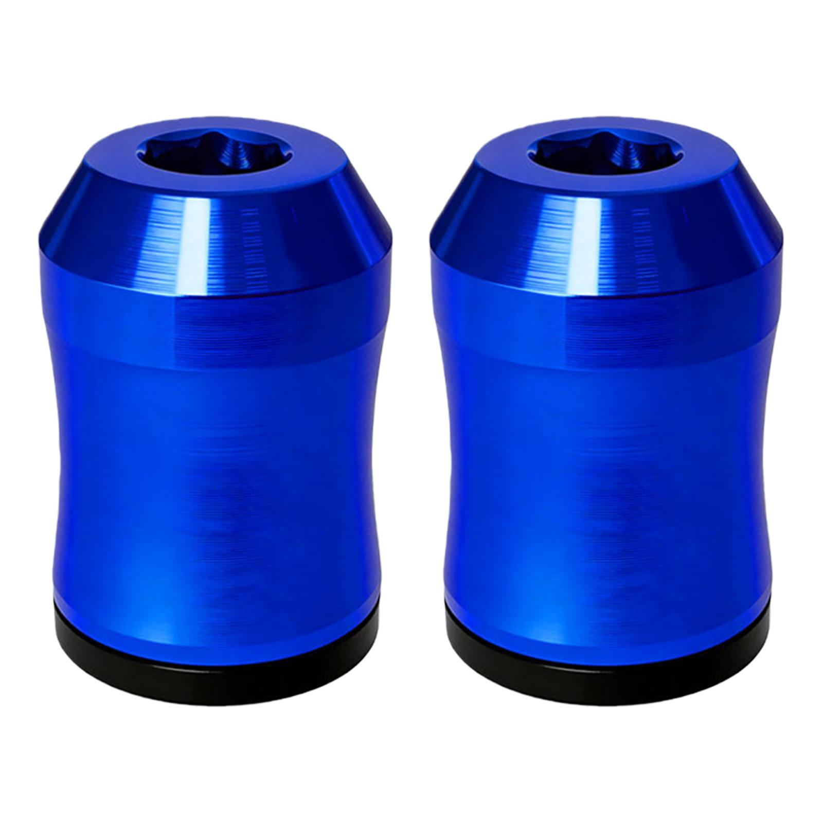 

2Pcs Magnetized Ring Screwdriver Bits Aluminum Alloy Magnetic Ring Impact Screwdrivers 6.35mm for Mechanic Carpenter DIY Repair синій