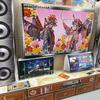 Underworld Stereo Home Theater: Paper-Mache Speakers and TV Cabinet Set for Sacrificial Ceremonies
