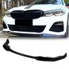 3PCS Front Bumper Lip Diffuser Kit MP   for 3 Series  0  1 M Pack Pre‑facelift 2019 to 2022