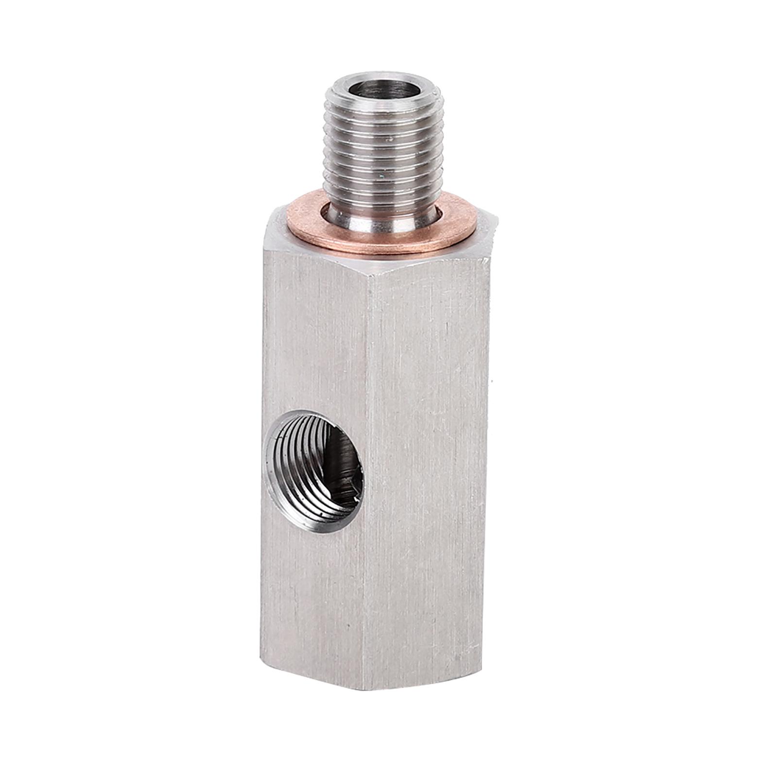 

Турбоадаптер Тройник датчика давления масла 18 дюймов NPT Female M9 Male & Female