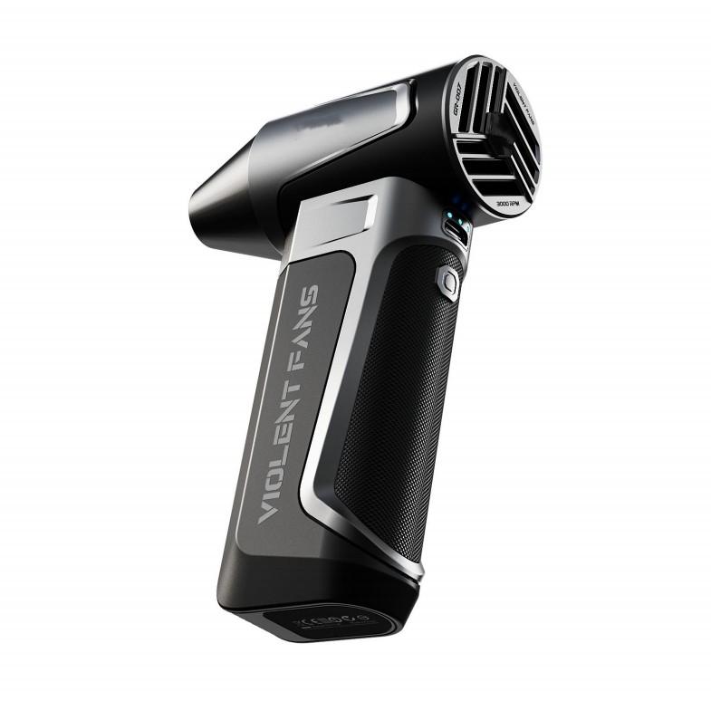 180000 U/min Mini Turbo Jet Lüfter Elektrischer Luftstaubwedel Einstellbare Geschwindigkeit Turbo Gewaltiger Gebläse Wiederaufladbar mit Antistatik-Bürstenset