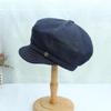 Versatile Octagonal Hats Korean Painter Hat Fashion Denim Beret  Outdoor