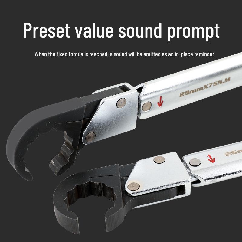 Saint Ba ST-02L High-Precision Open-End Ratchet Torque Wrench for Spark Plug & Air Conditioning Repair