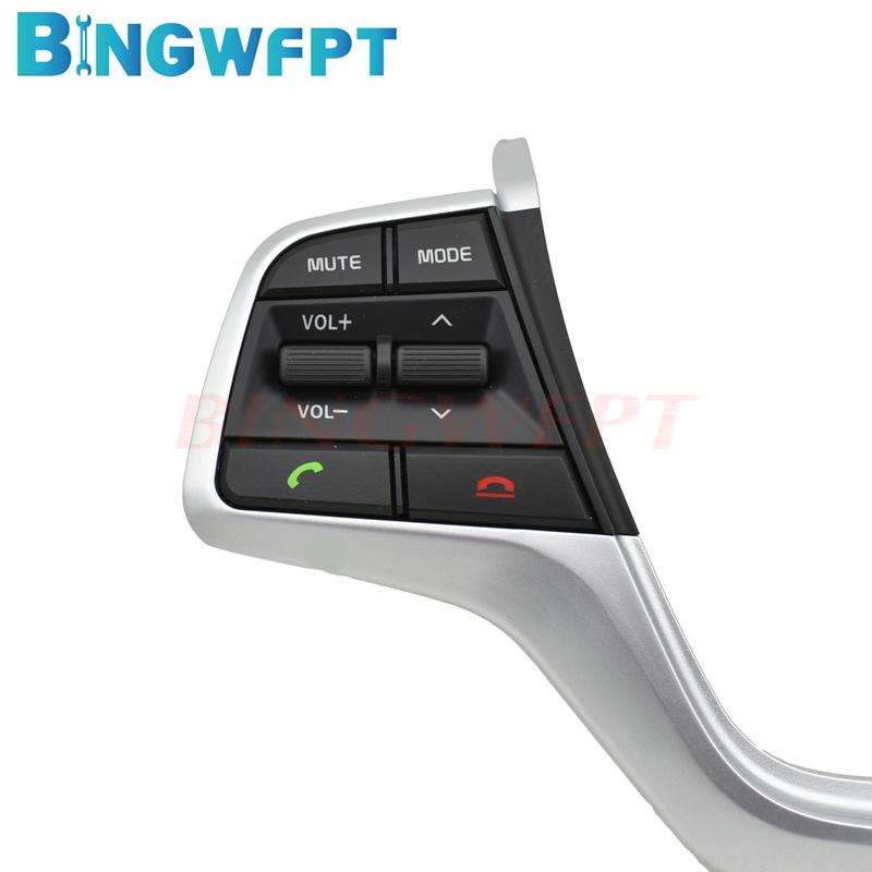 Steering Wheel Buttons Switch Bluetooth Button Control Volume Channel Phone Cruise Control For Hyundai Elantra 1.6L 2016-2018