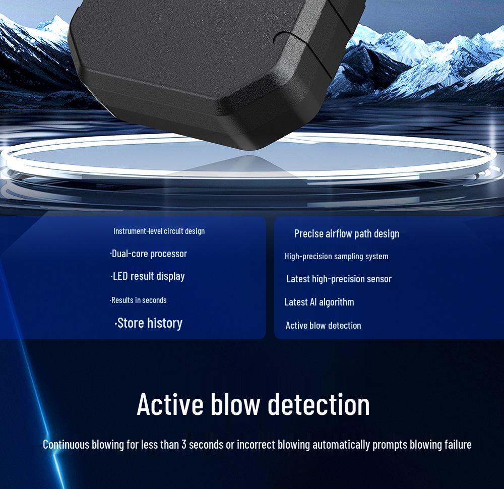 Portable Breathalyzer for Personal Alcohol Detection