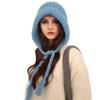 Autumn and Winter Colorful Knitted Hat Ins Loose American Retro Lazy Style Couple Knitted Tassel Hat
