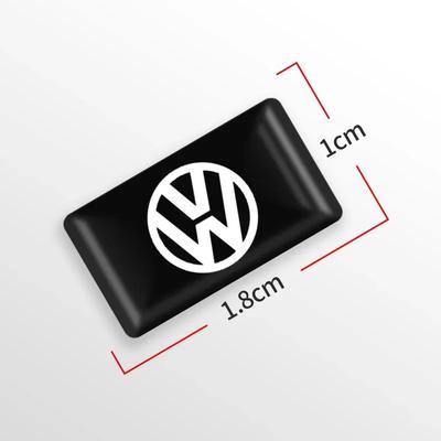 Volkswagen VW autókhoz 3D epoxi belső matricák Dekoratív matricák Kiegészítők Volkswagen Golf-5 6 7 Bora Jetta POLO MK4 MK6 modellekhez