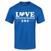 Love Needs No Words T-shirt Puzzle Piece Autism Awareness Shirts