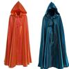 Halloween Cosplay Costume Medieval Hooded Witch Cloak Christmas Halloween Gift for Party Cape