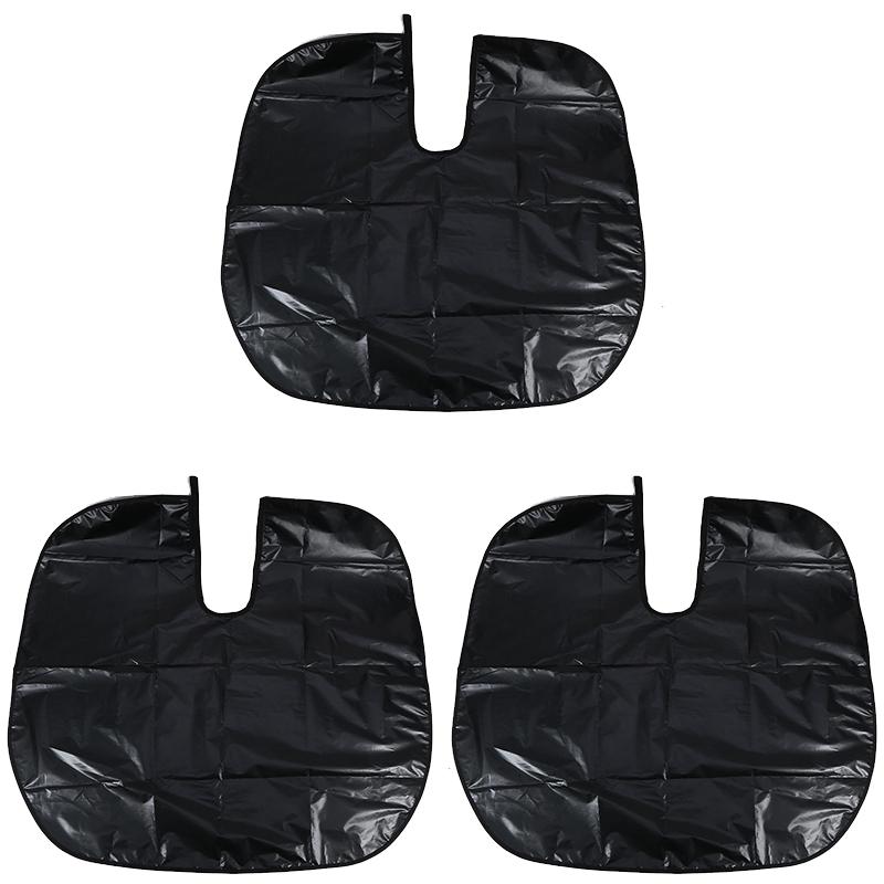 Adult Waterproof Adjustable Haircut Shawl Black Durable Barber Cape For Hairdressing Salon Equipment Home Use 1/2/3/4/5PCS